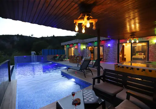 Villa Kale 1 - Doğa İçerisinde, Jakuzili Kiralık Villa